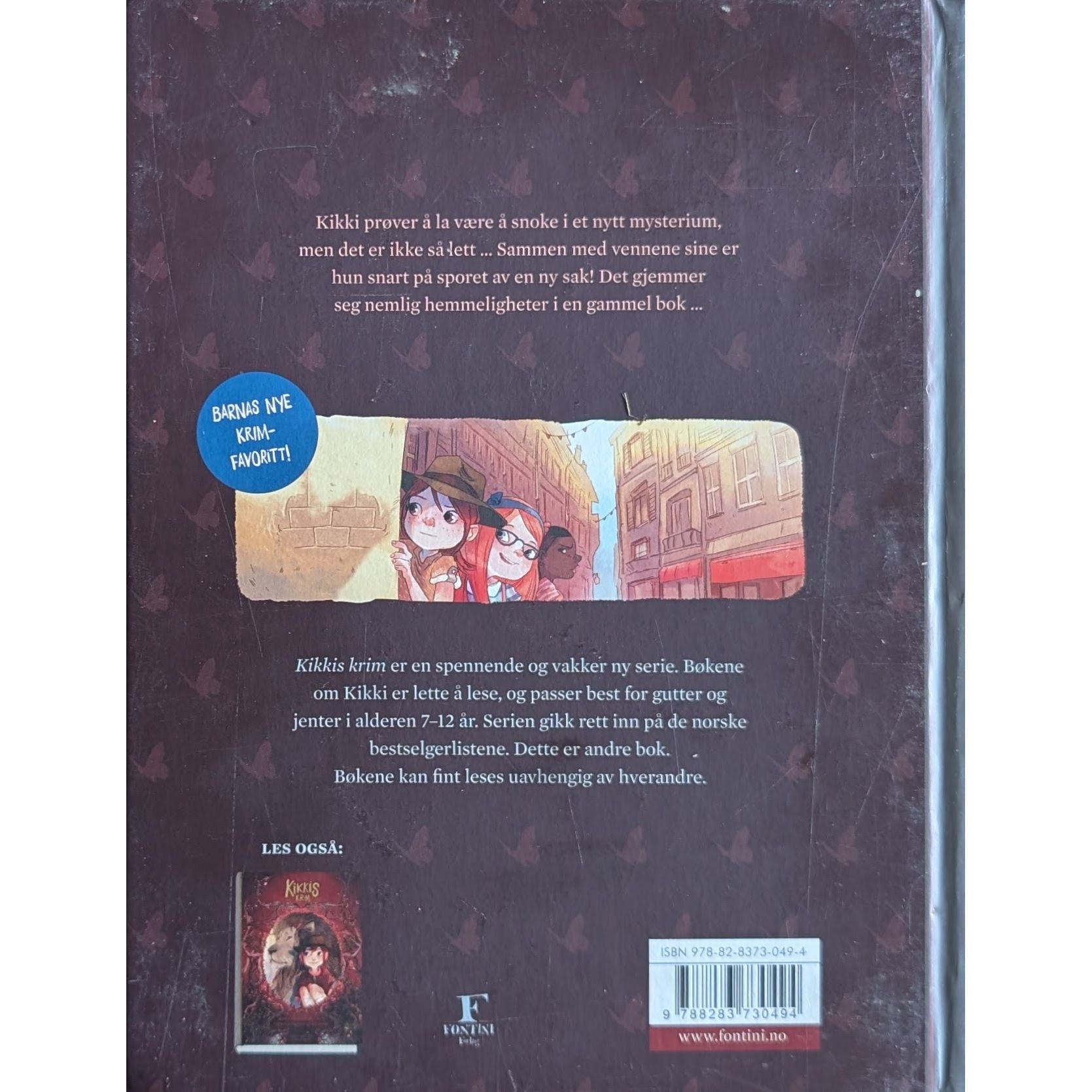 Kikkis Krim - Kikki og den mystiske boka. Brukte bøker av Joris Chamblain