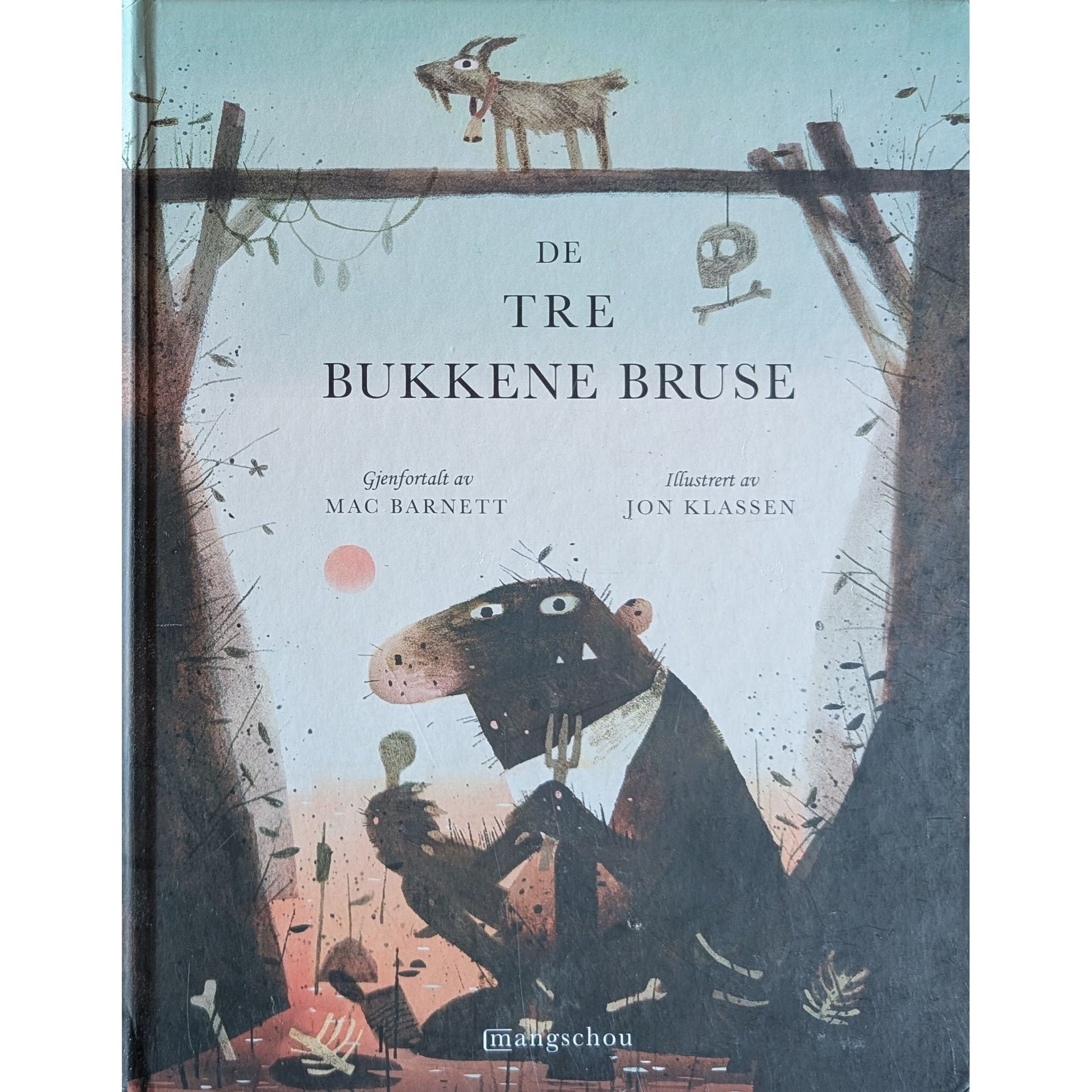 De tre bukkene bruse, brukte bøker av Mac Barnett og Jon Klassen