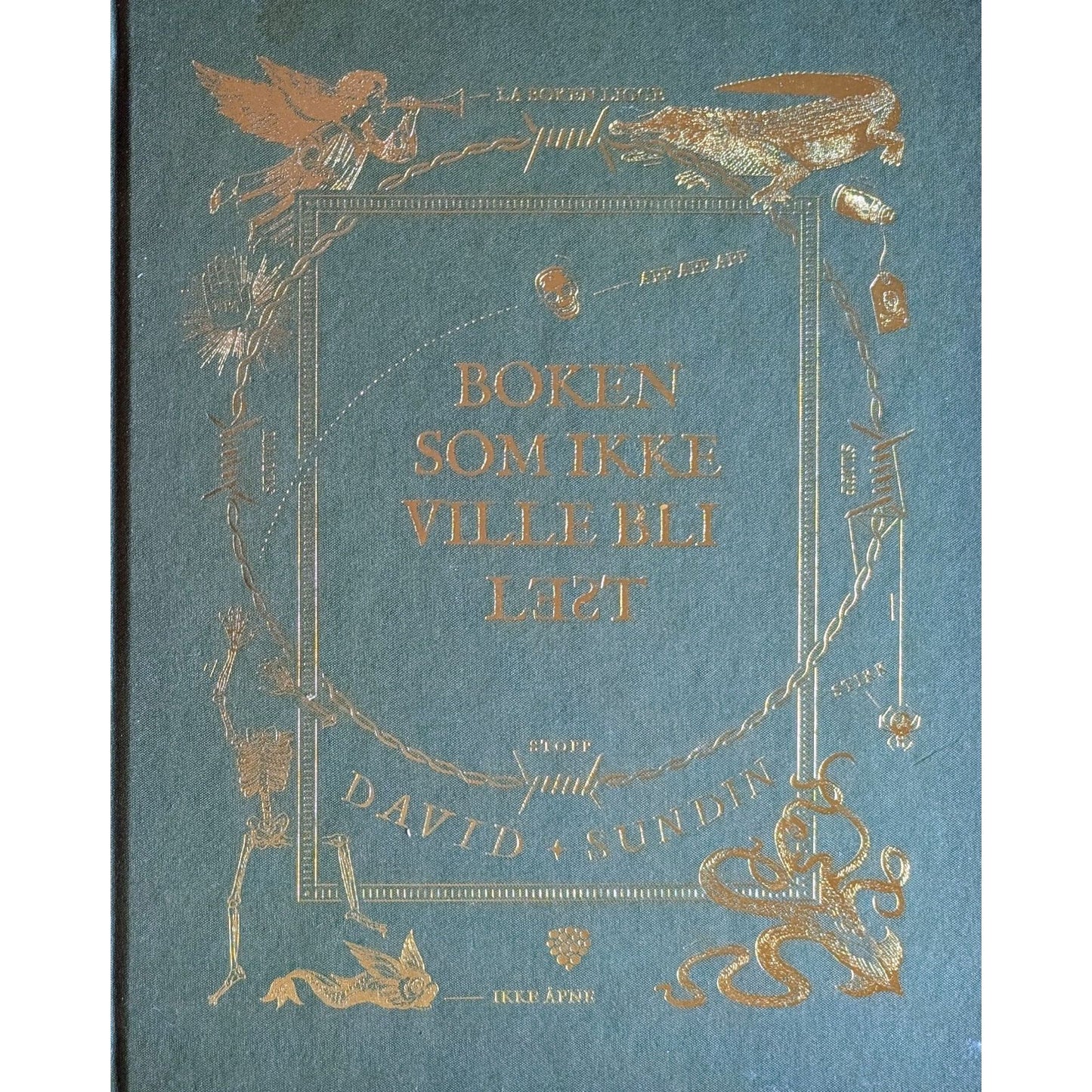 Boken som ikke ville bli lest. Brukte bøker av David Sundin