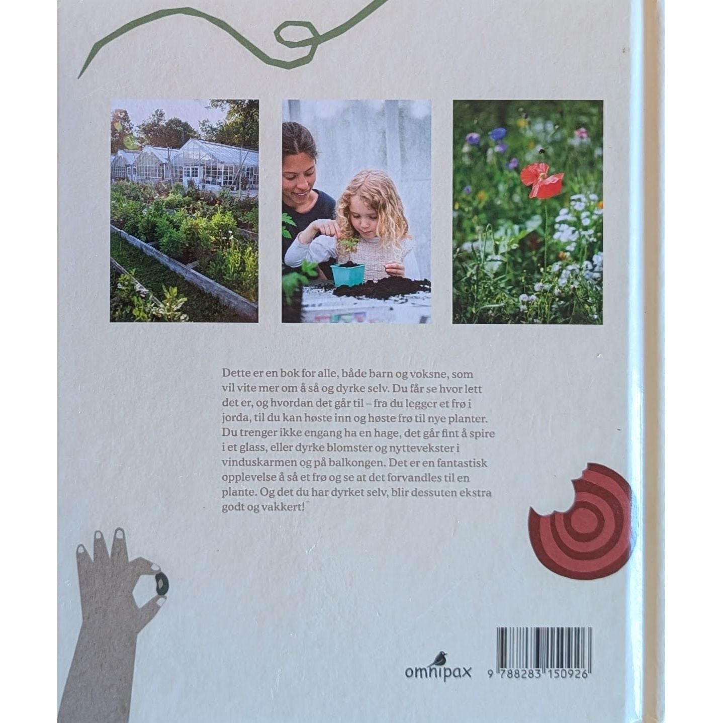 Så et frø! Brukte faktabøker om blomster og andre hageplanter