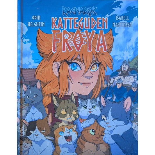 Katteguden Frøya - Brukte bøker i Ragnarok universet av Odin Helgheim 
