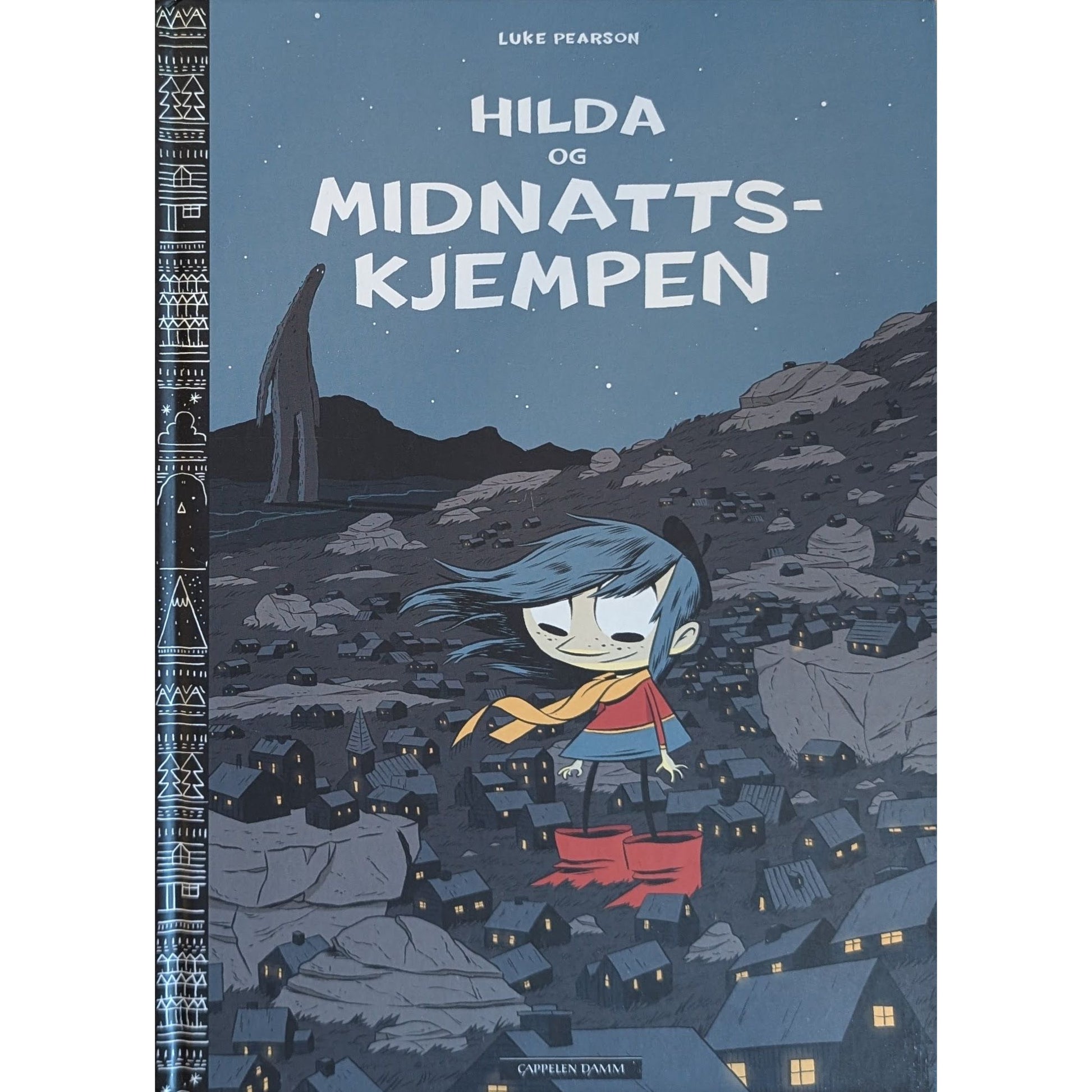 Hilda og Midnattskjempen, brukte bøker av Luke Pearson. Tegneserie