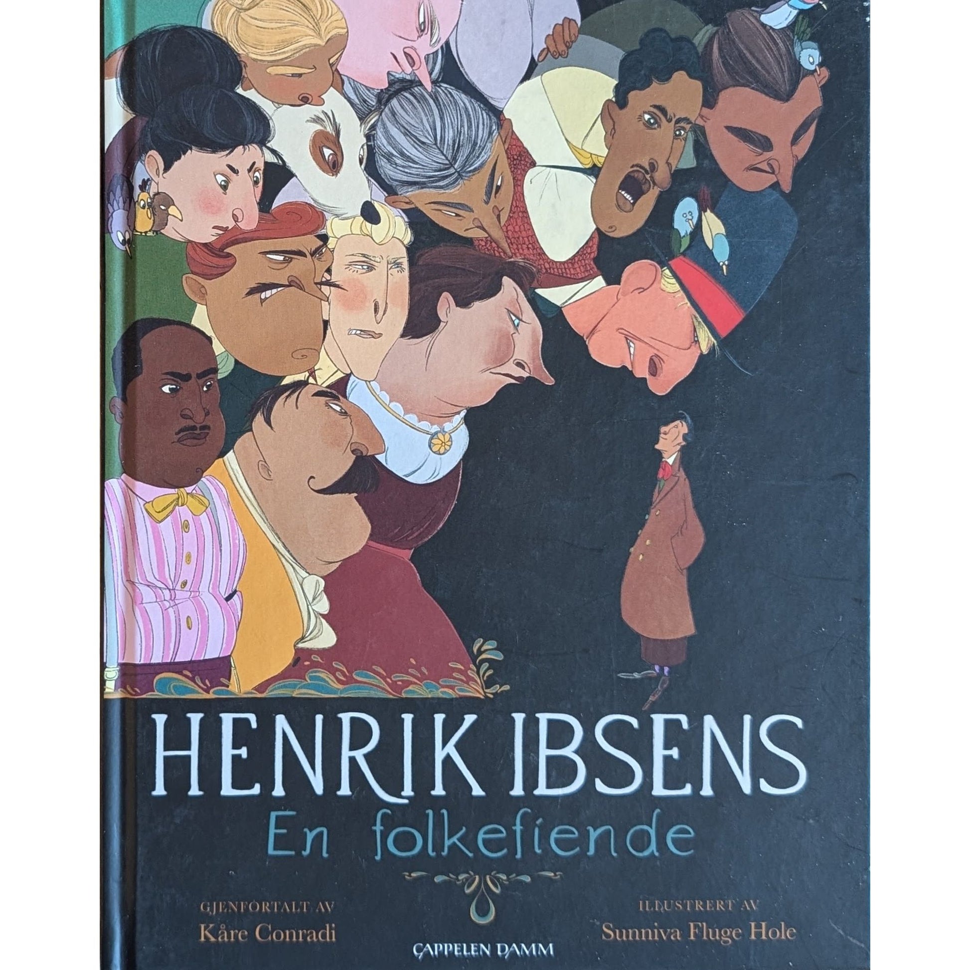Henriks Ibsens En folkefiende, brukte bøker av Kåre Conradi