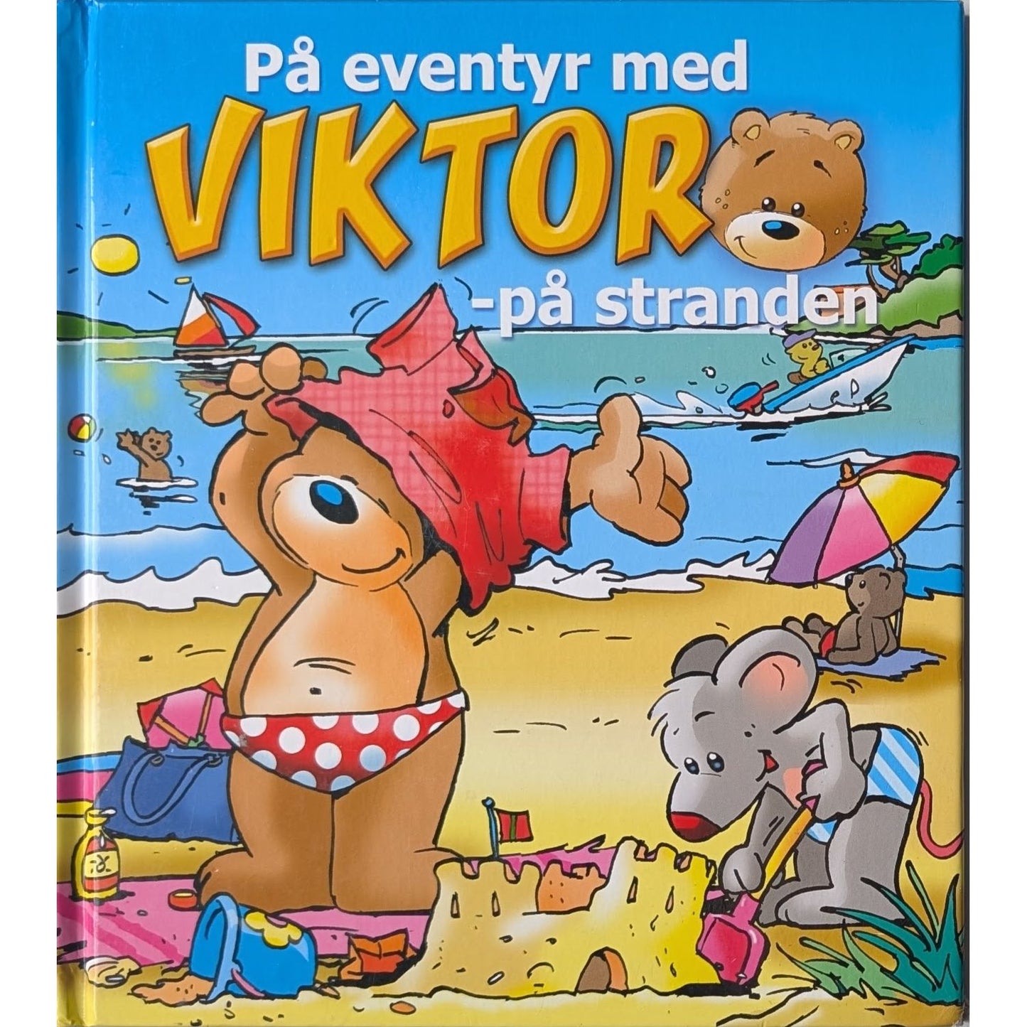 På eventyr med Viktor - på stranden. Brukte barnebøker hos Inventaret