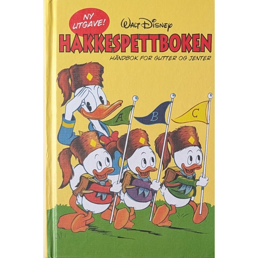 Hakkespettboken. 2016 utgave, brukte bøker av Walt Disney. Inventaret
