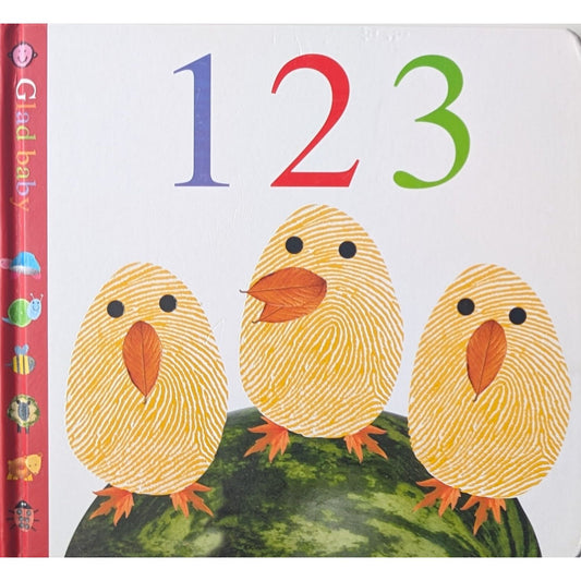  1 2 3. Brukte bøker i Glad baby-serien om å lære å telle til ti