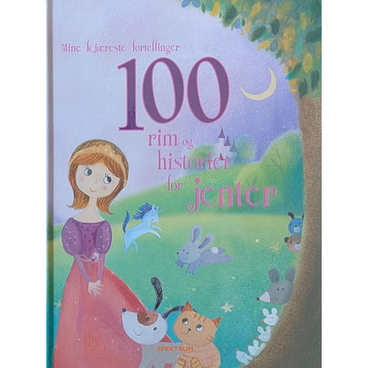 100 rim og historier for jenter - Brukte barnebøker hos Inventaret