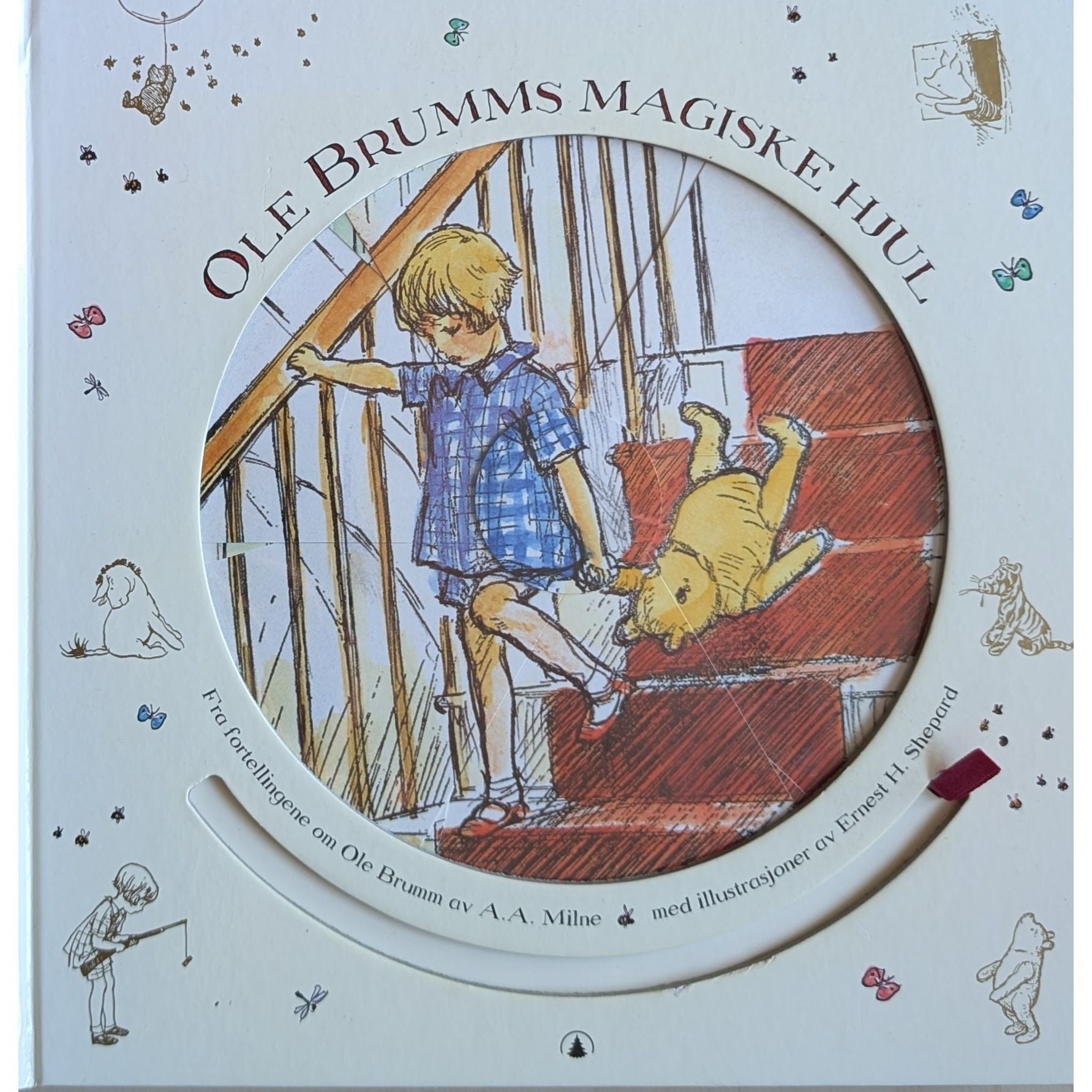 Ole Brumms magiske hjul, brukte bøker av A.A. Milne hos Inventaret