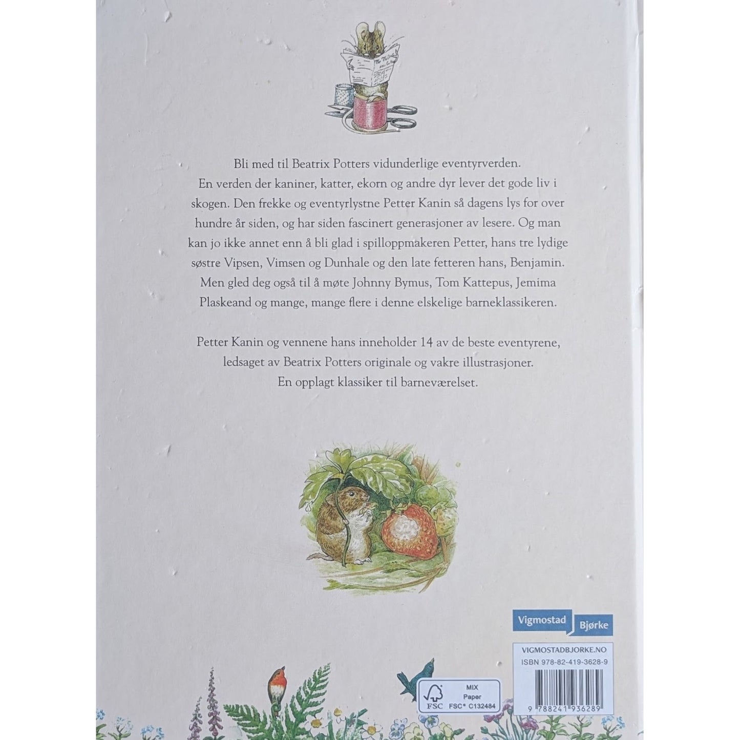 Petter Kanin og vennene hans, brukte bøker av Beatrix Potter