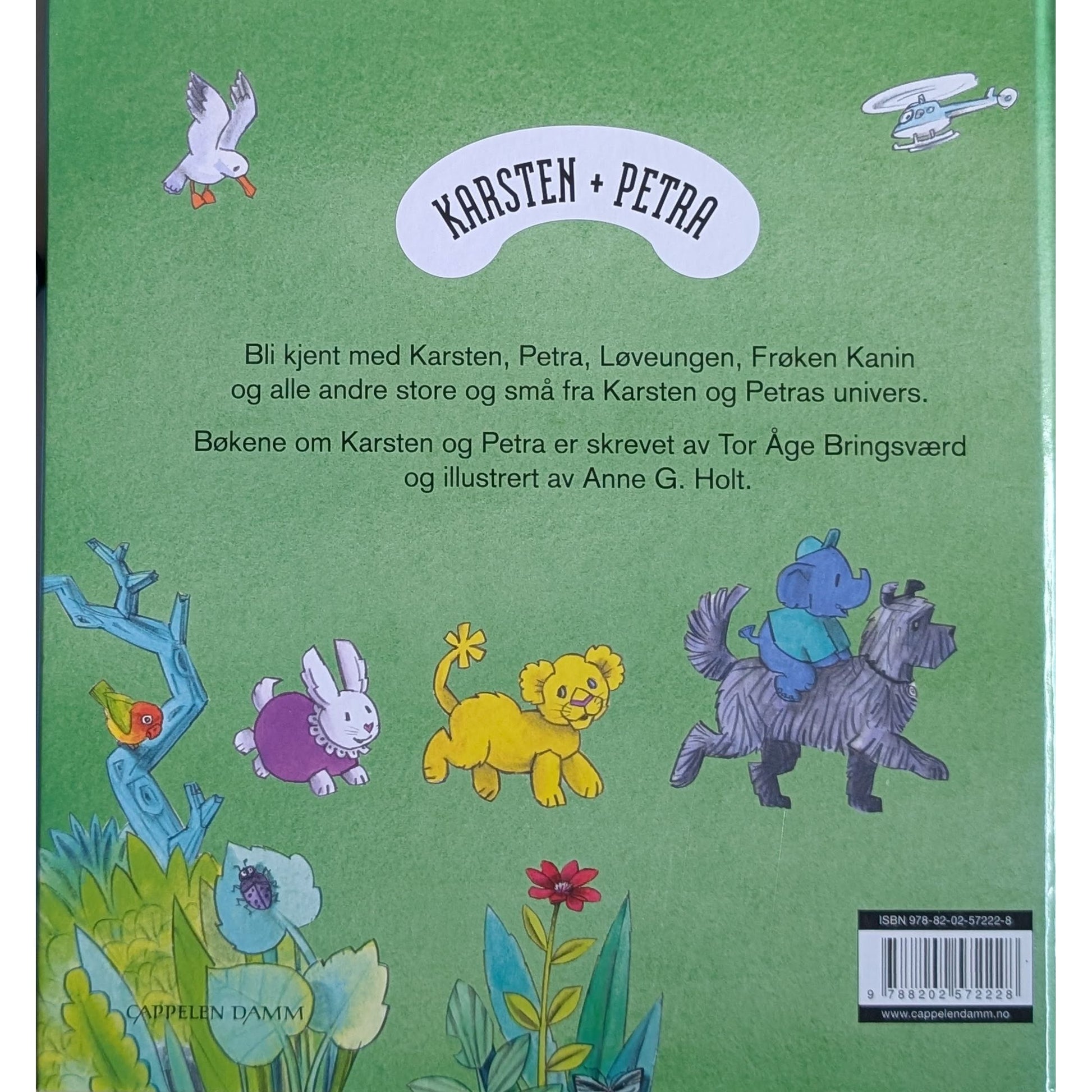 Bli med venn med Karsten og Petra. Brukte bøker av Tor Åge Bringsværd