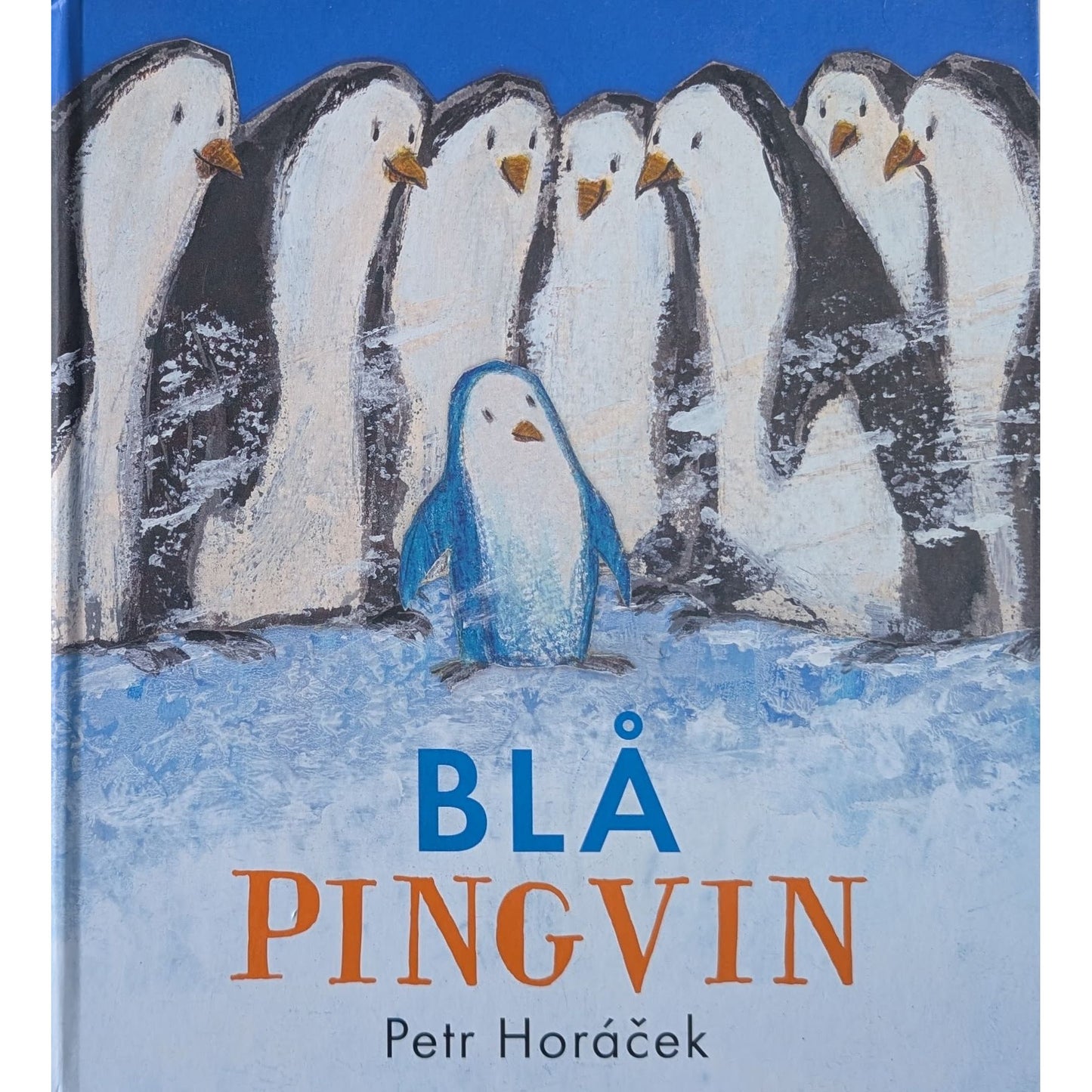 Blå pingvin. Flott illustrerte brukte bøker av Petr Horácek