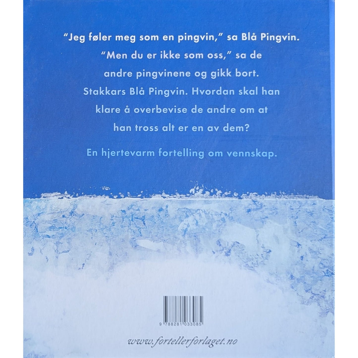 Blå pingvin. Flott illustrerte brukte bøker av Petr Horácek