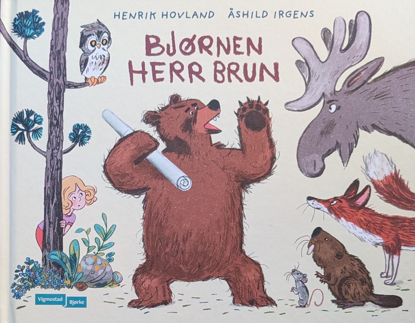 Bjørnen herr Brun, brukte bøker av Henrik Hovland