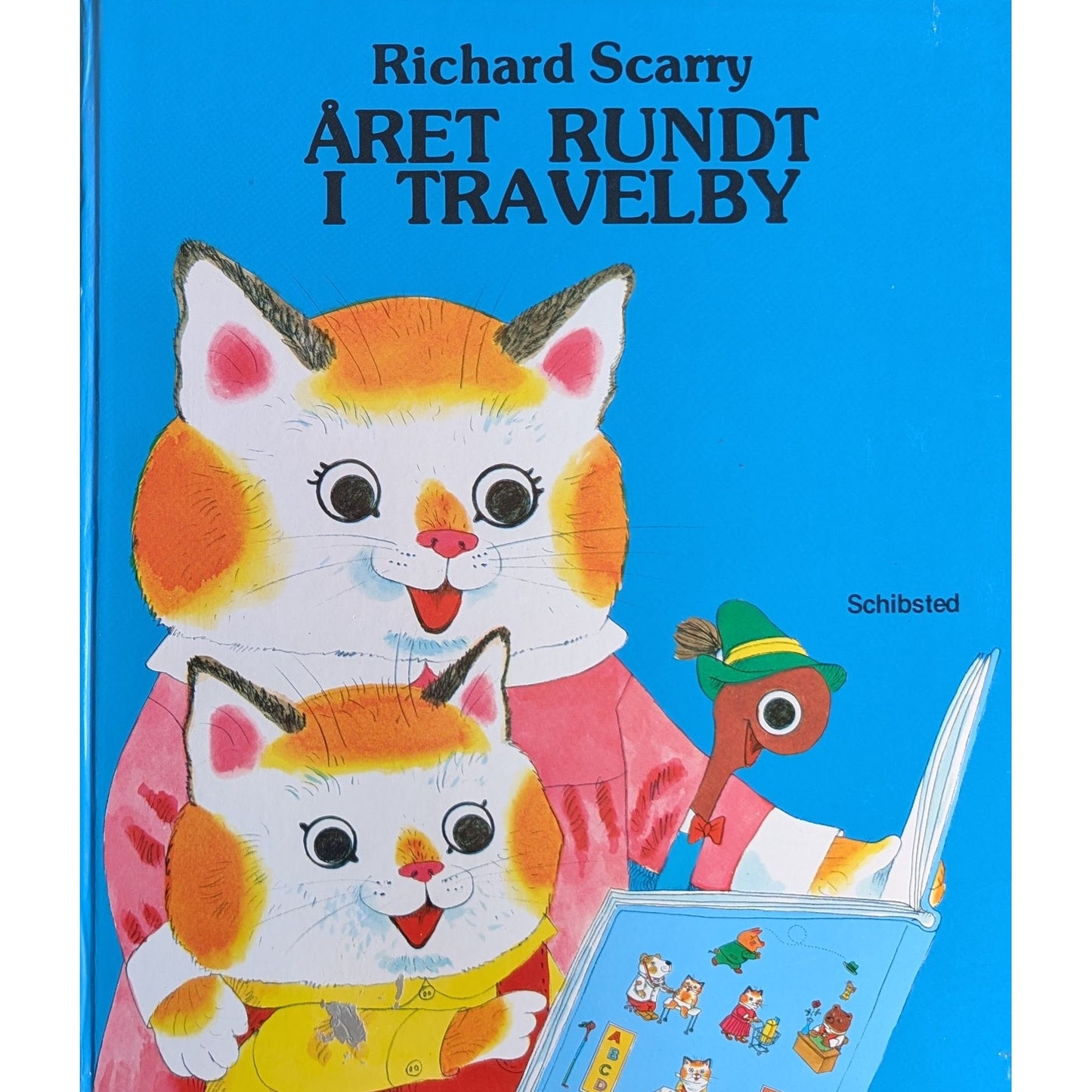 Året rundt i Travelby - Brukte bøker av Richard Scarry hos Inventaret