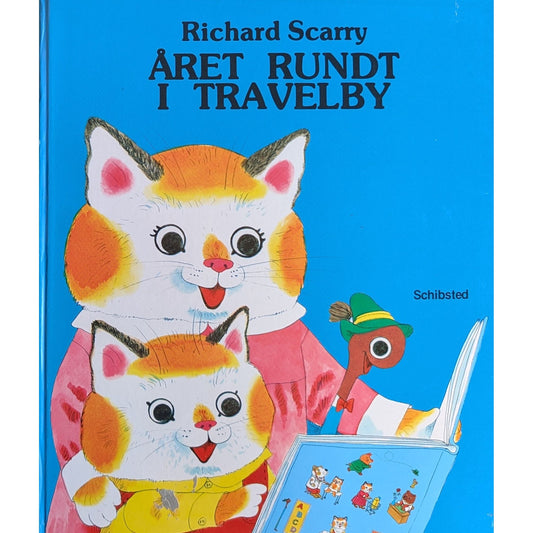 Året rundt i Travelby - Brukte bøker av Richard Scarry hos Inventaret