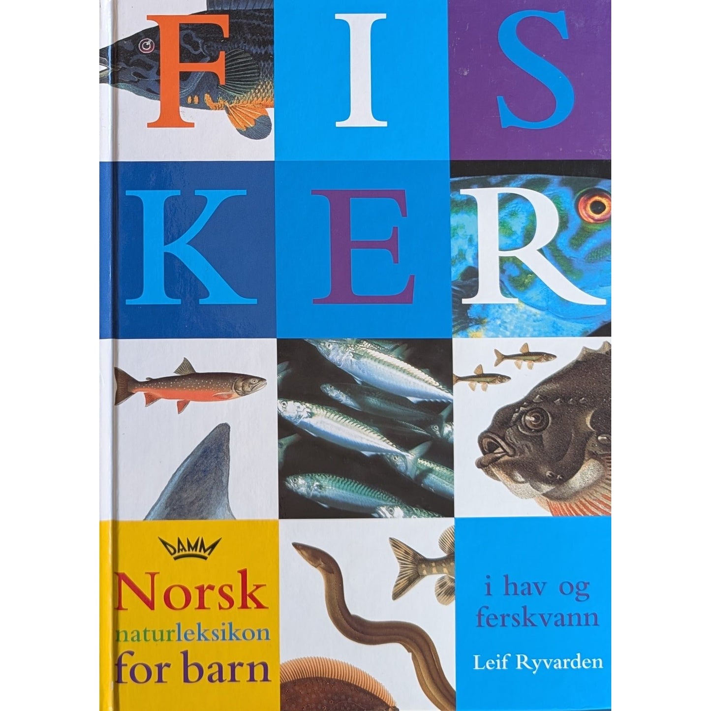 Fisker, brukte bøker av Leif Ryvarden. Norsk naturleksikon for barn