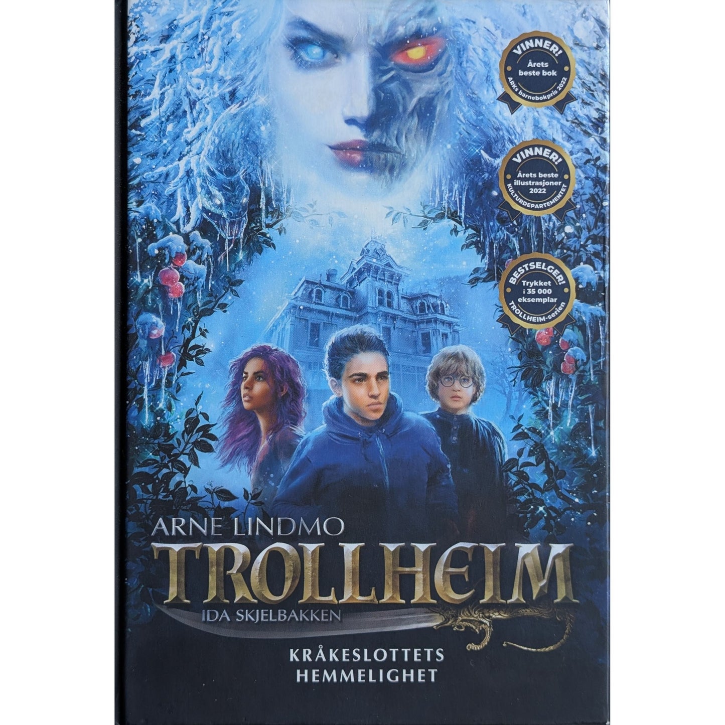 Trollheim - Kråkeslottets hemmelighet, brukte bøker av Arne Lindmo
