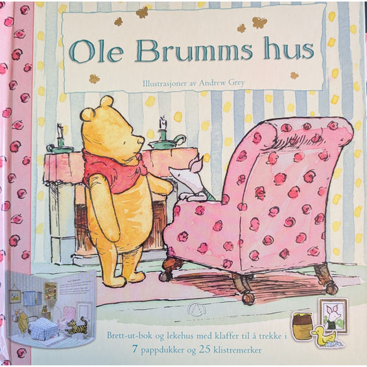 Ole Brumm: Ole Brumms hus, brukte bøker basert på A.A. Milnes figurer