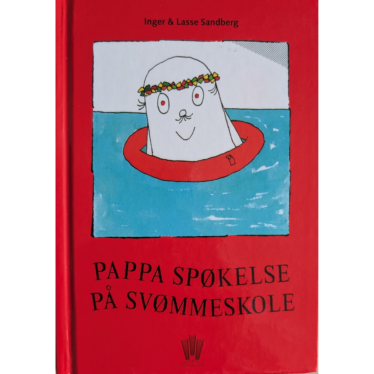 Pappa spøkelse på svømmeskole, brukte bøker av Inger og Lasse Sandberg