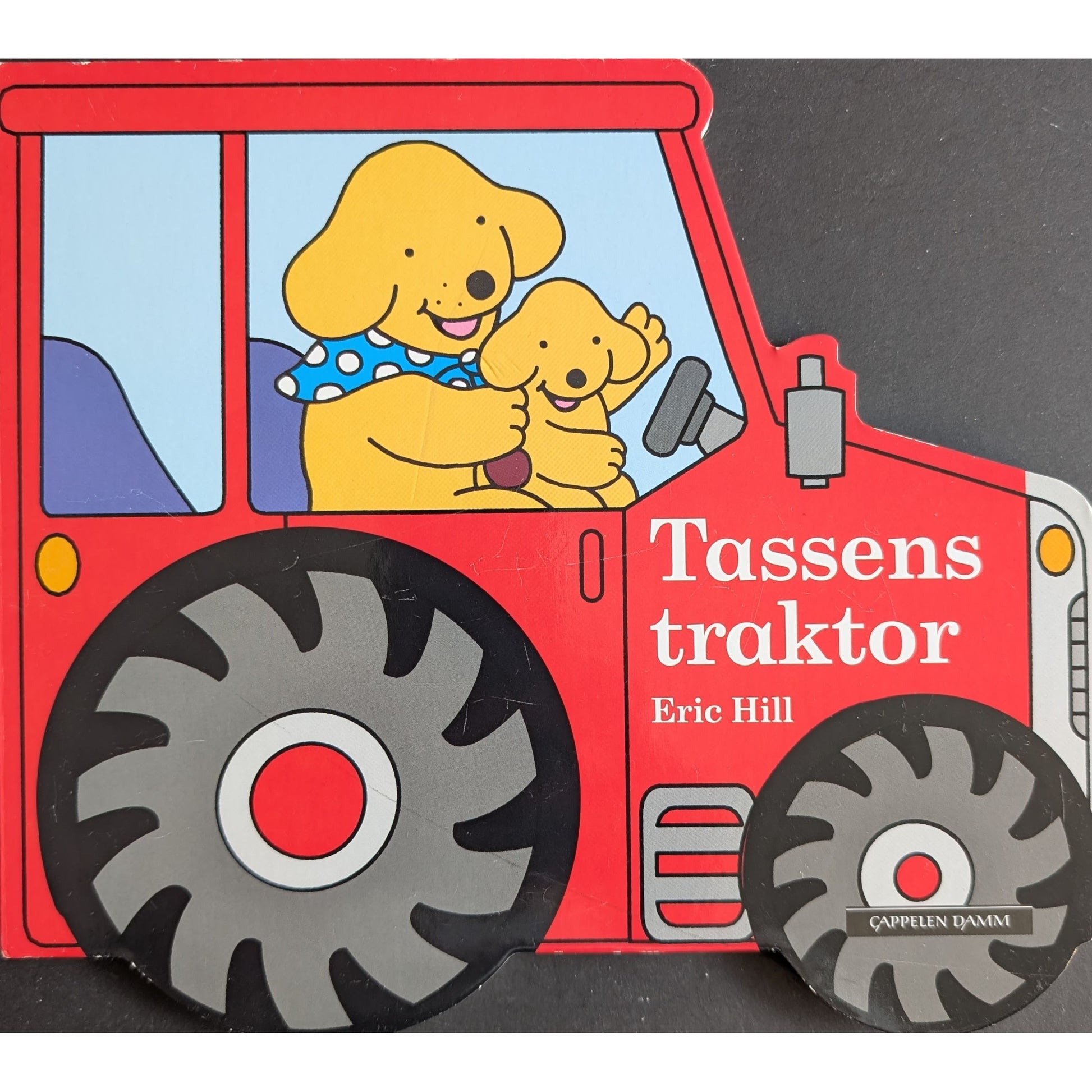 Tassens traktor - brukte bøker av Eric Hill. Kartonert