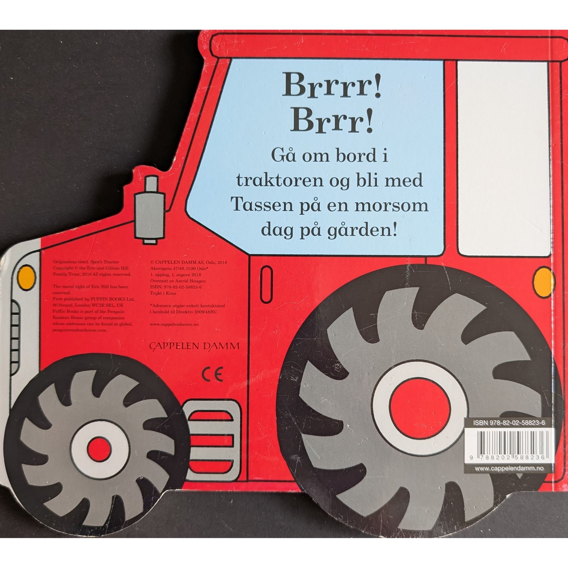 Tassens traktor - brukte bøker av Eric Hill. Kartonert