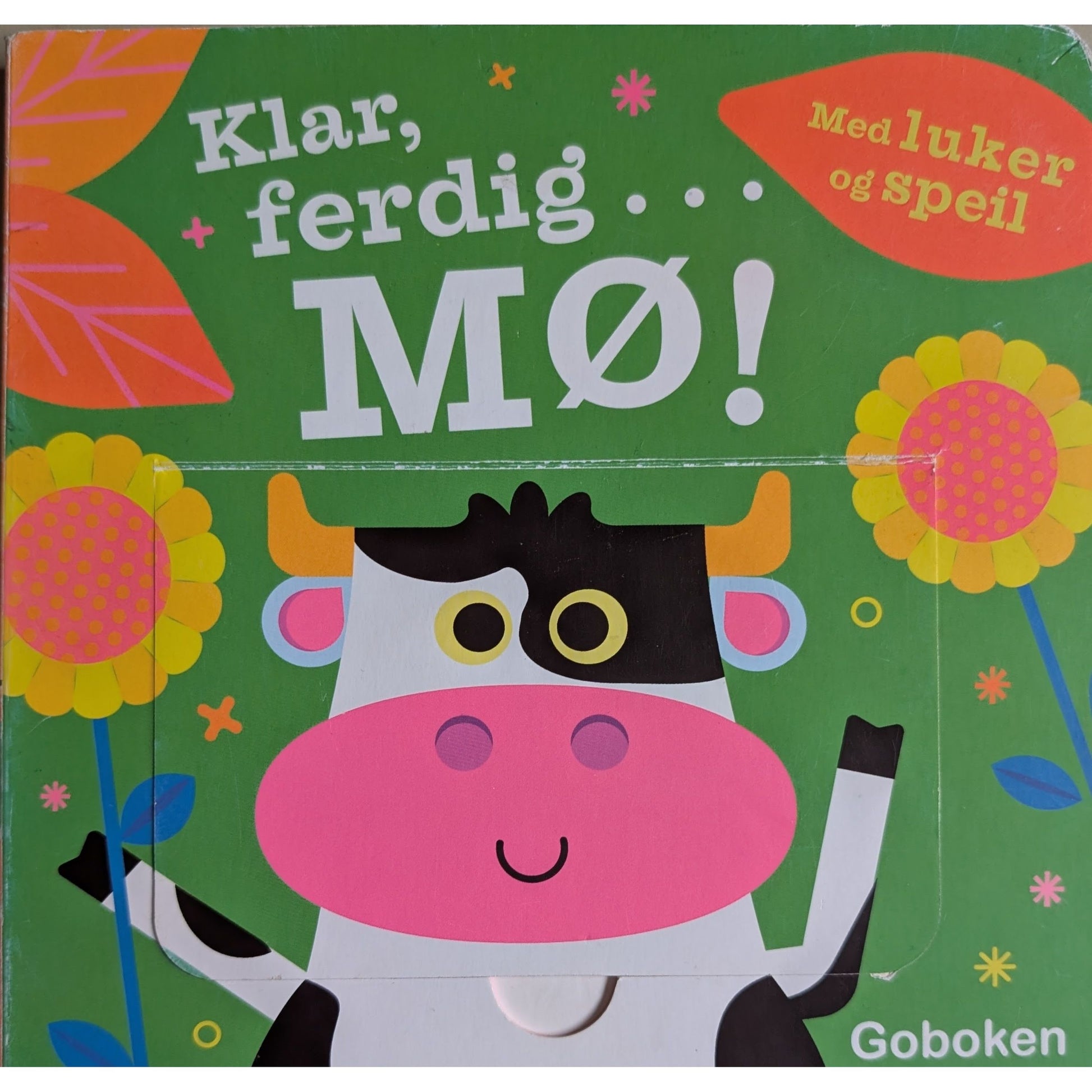 Klar, ferdig...MØ! Brukte, kartonerte bøker med klaffer for de minste