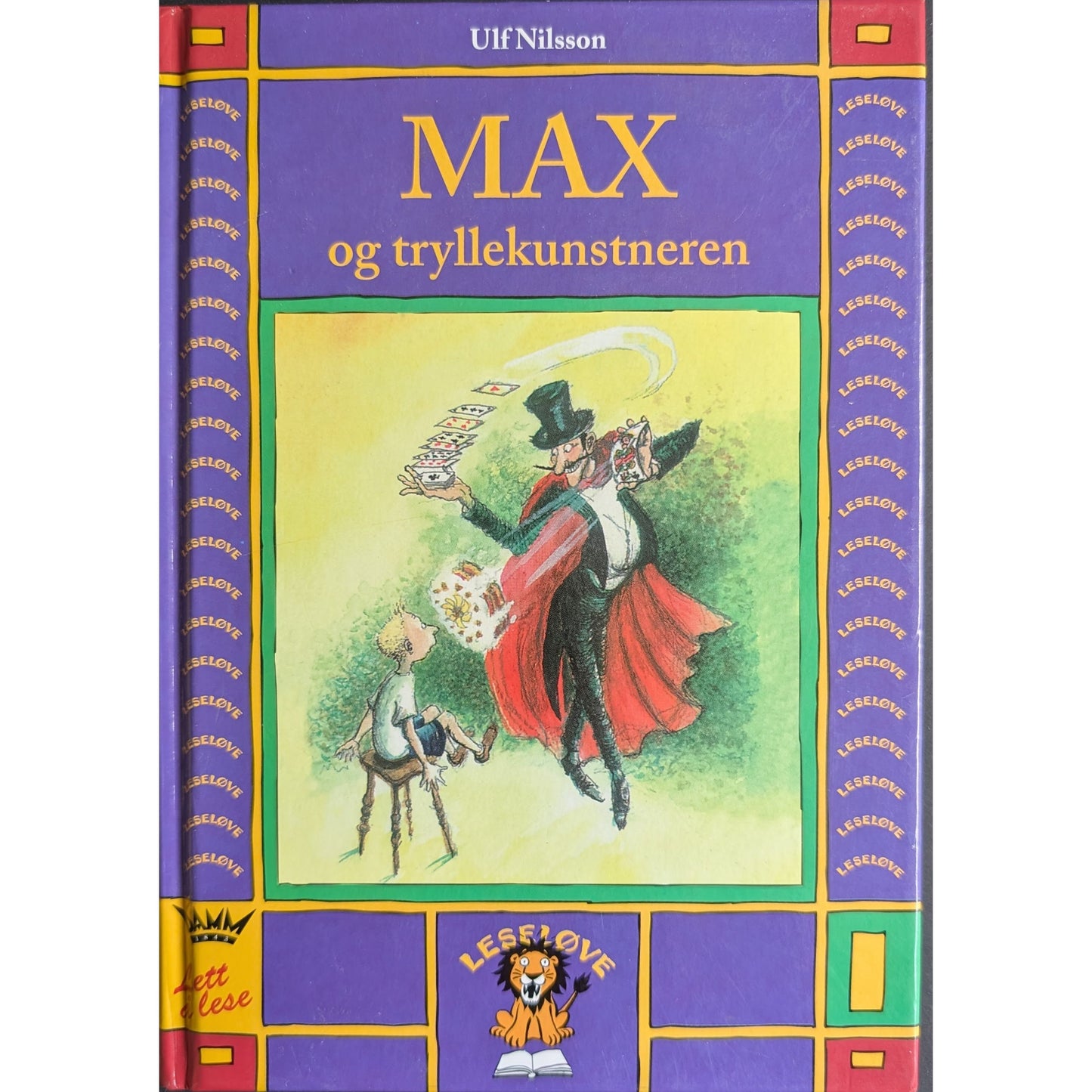 Max og tryllekunstneren - Brukte Leseløvebøker av Ulf Nilsson