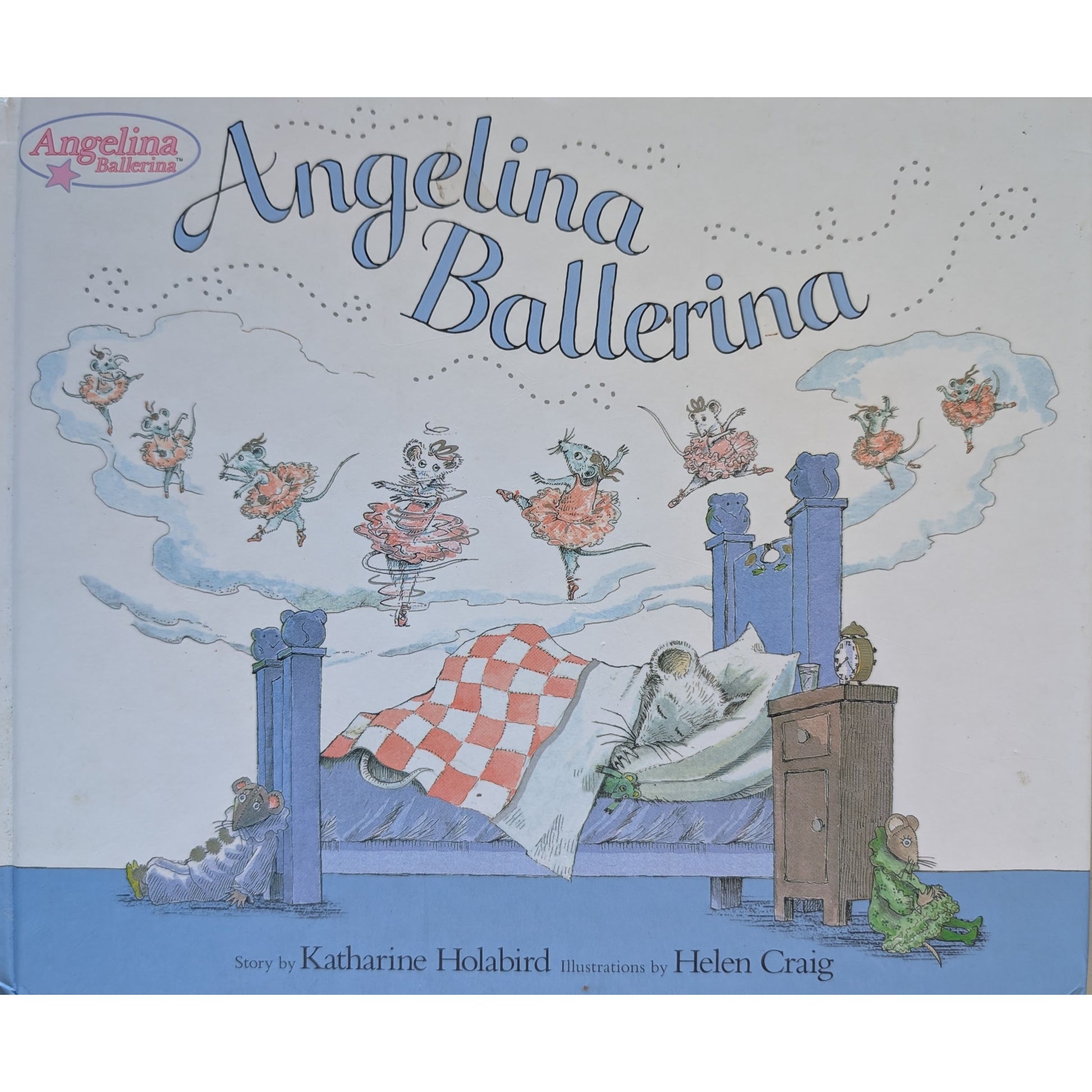 Angelina Ballerina, brukte bøker på engelsk av Katharine Holabird