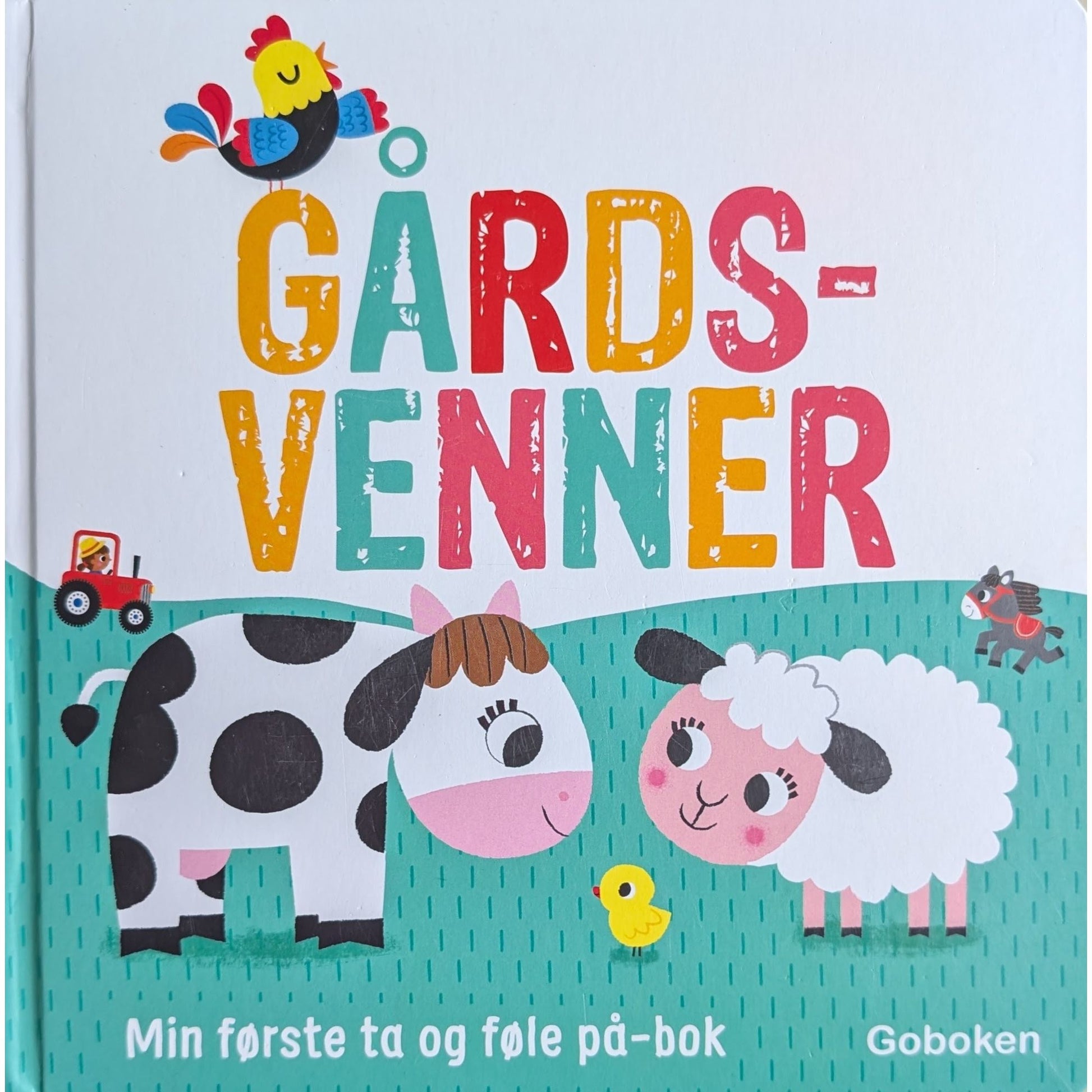 Min første ta og føle på-bok - Gårdsvenner, brukte bøker. Pekebøker