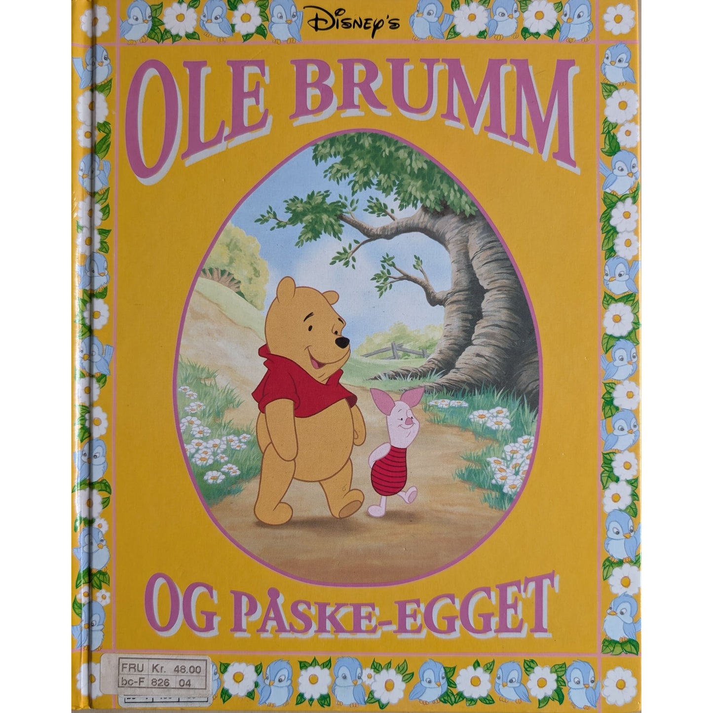 Ole Brummog påske-egget. Brukt bok fra Disney hos Inventaret