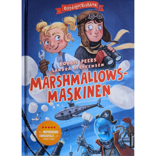 Marsmallowsmaskinen- Oppdagerklubben 1 - brukte bøker av Bobbie Peers