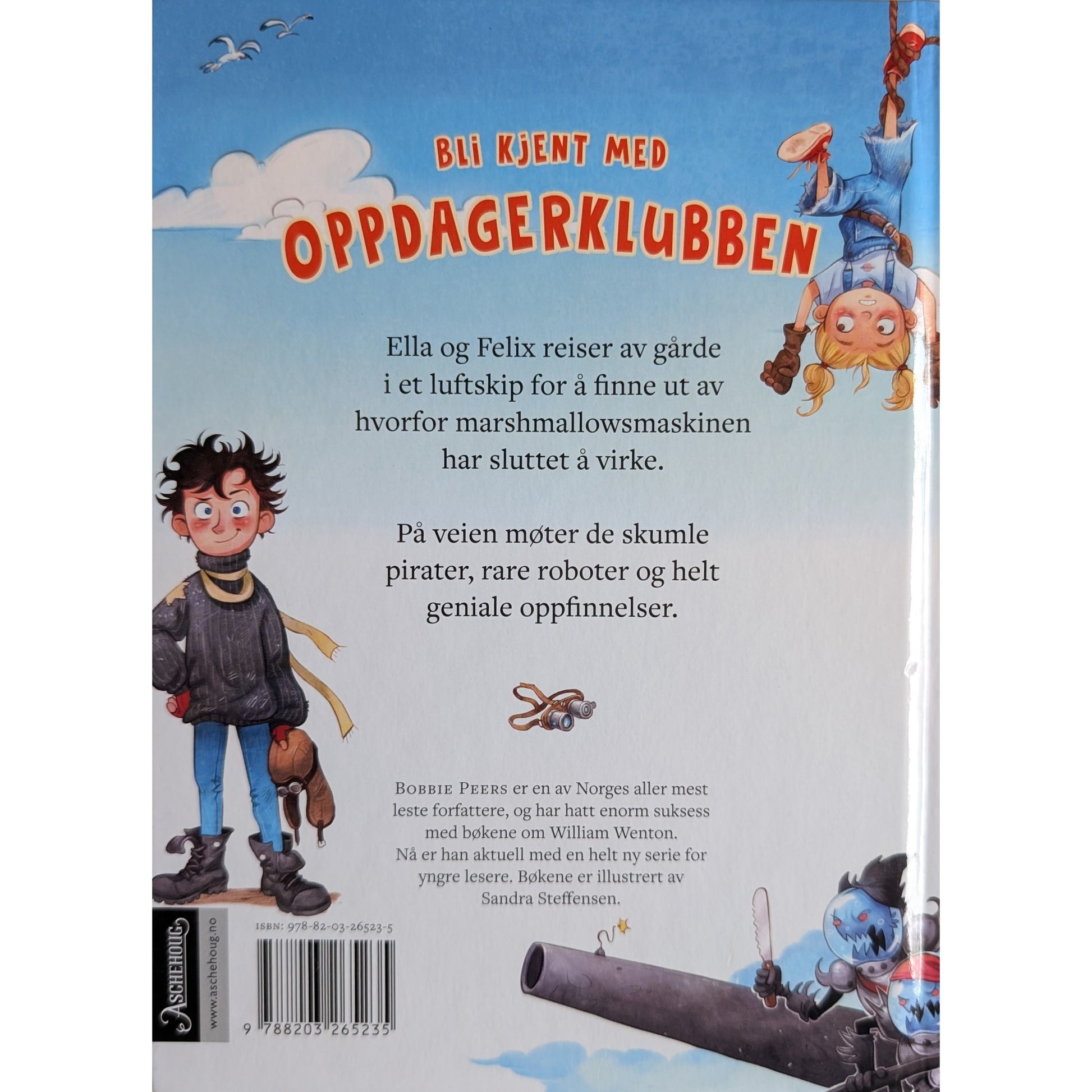 Marsmallowsmaskinen- Oppdagerklubben 1 - brukte bøker av Bobbie Peers