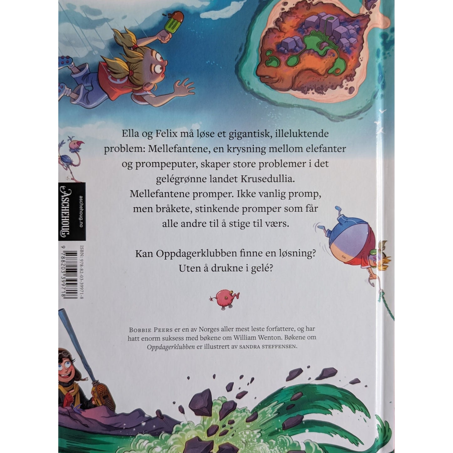 Mellefantene- Oppdagerklubben 8 - brukte bøker av Bobbie Peers