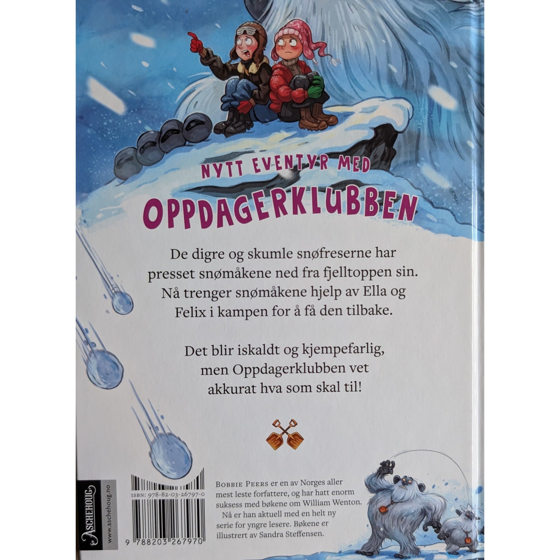 Snøfreserduellen - Oppdagerklubben 4 - brukte bøker av Bobbie Peers