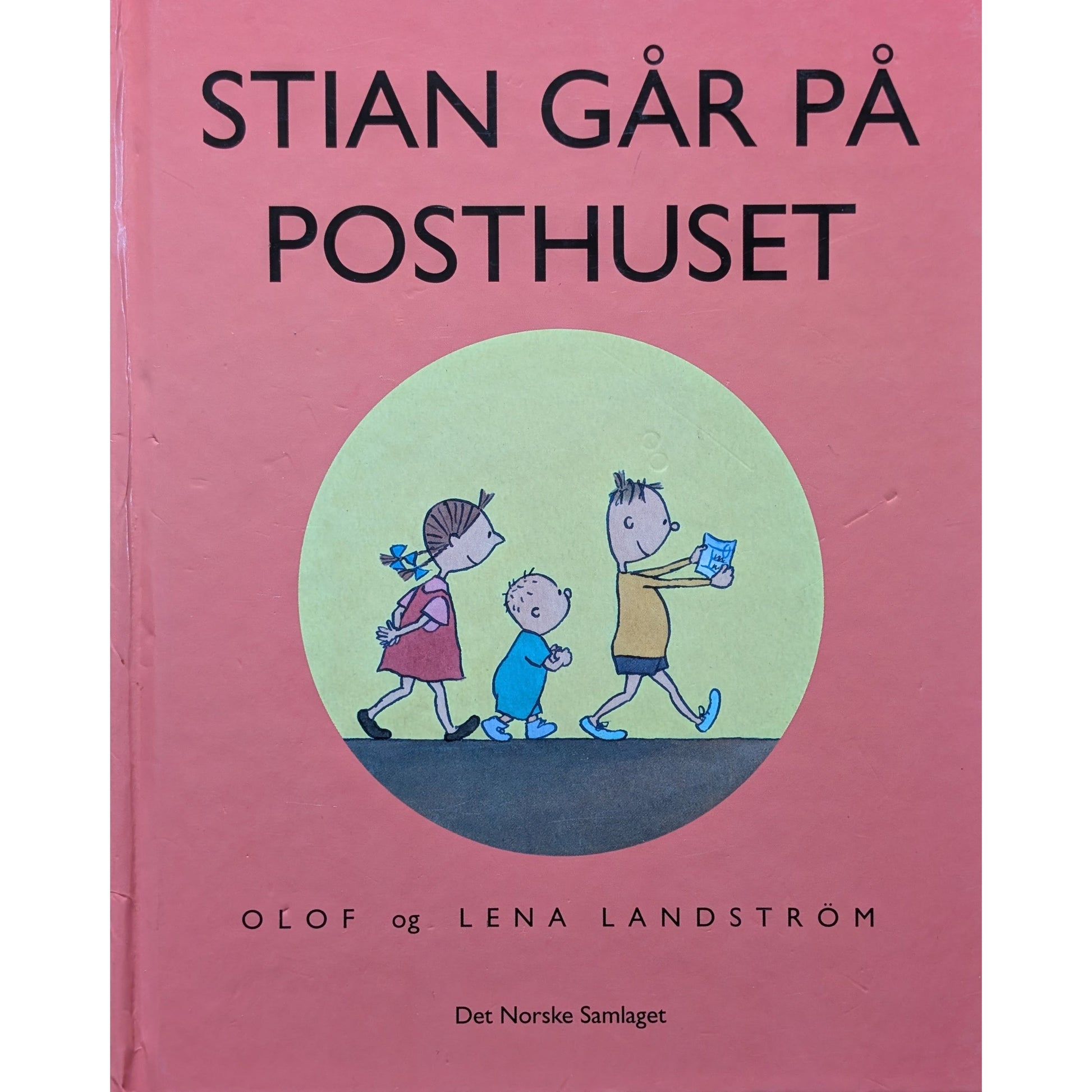 Stian går på posthuset, brukte bøker på nynorsk av Olof og Lena Landström