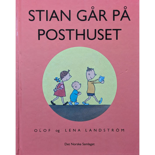 Stian går på posthuset, brukte bøker på nynorsk av Olof og Lena Landström