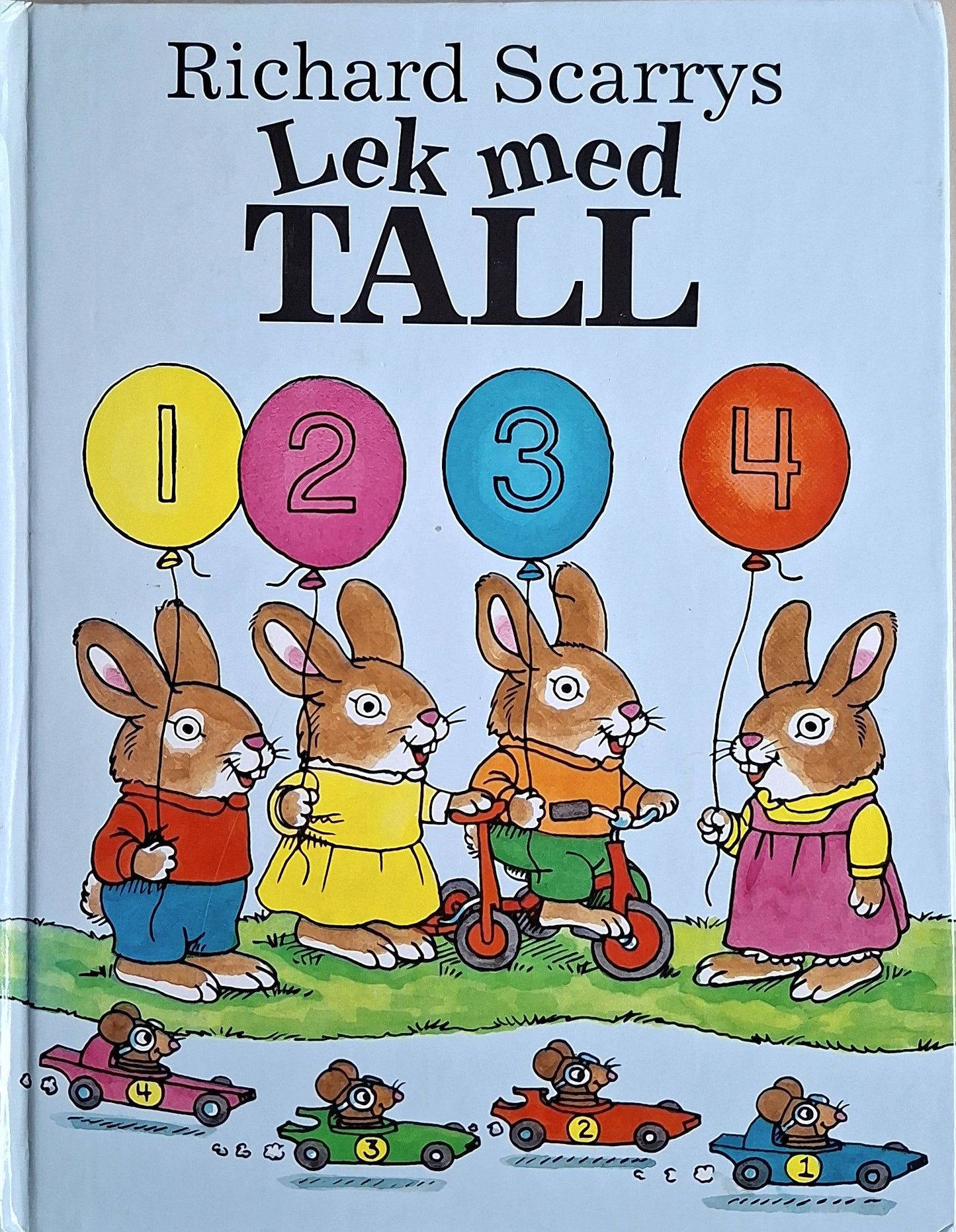 Lek med tall - Brukte barnebøker av Richard Scarry hos Inventaret