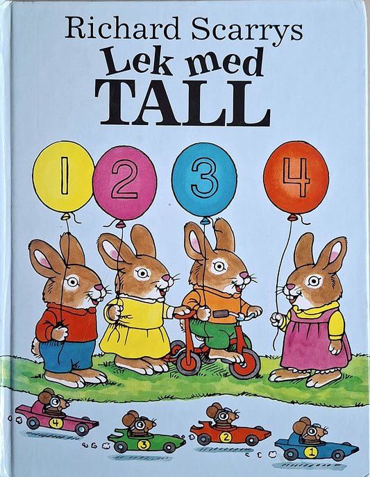 Lek med tall - Brukte barnebøker av Richard Scarry hos Inventaret