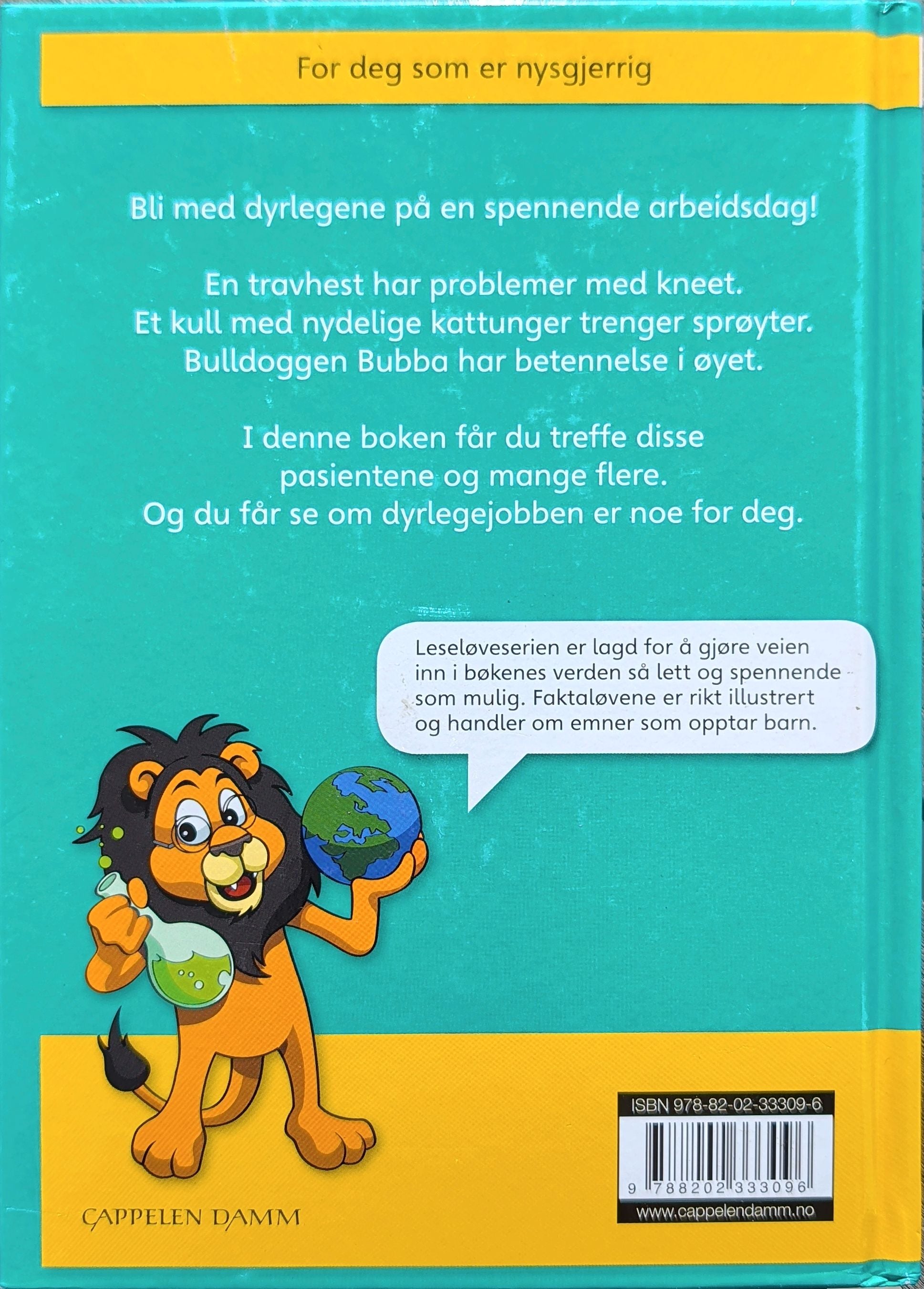 Jeg vil bli dyrlege. Brukt Faktaløve av Thomas Winje Øijord