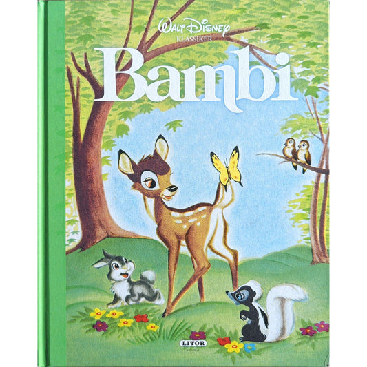 Bambi, brukte bøker Walt Disney. Walt Disney klassiker