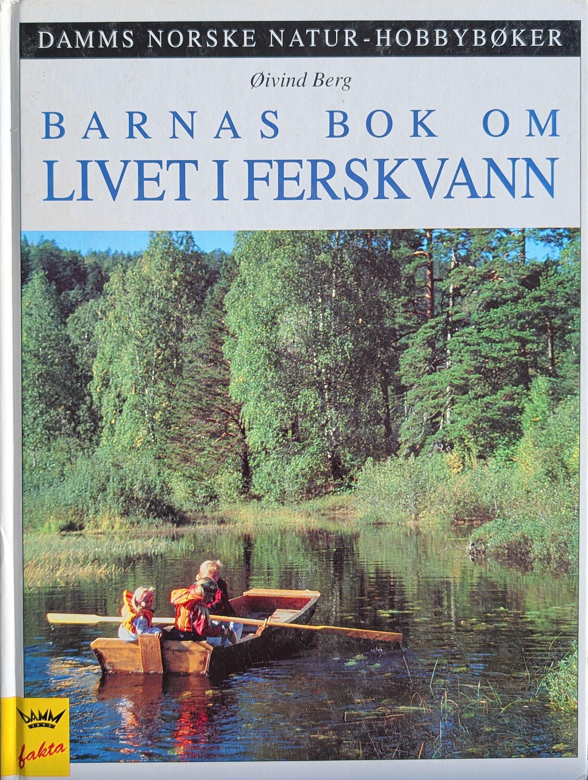 Barnas bok om livet i ferskvann, brukte bøker av Øivind Berg