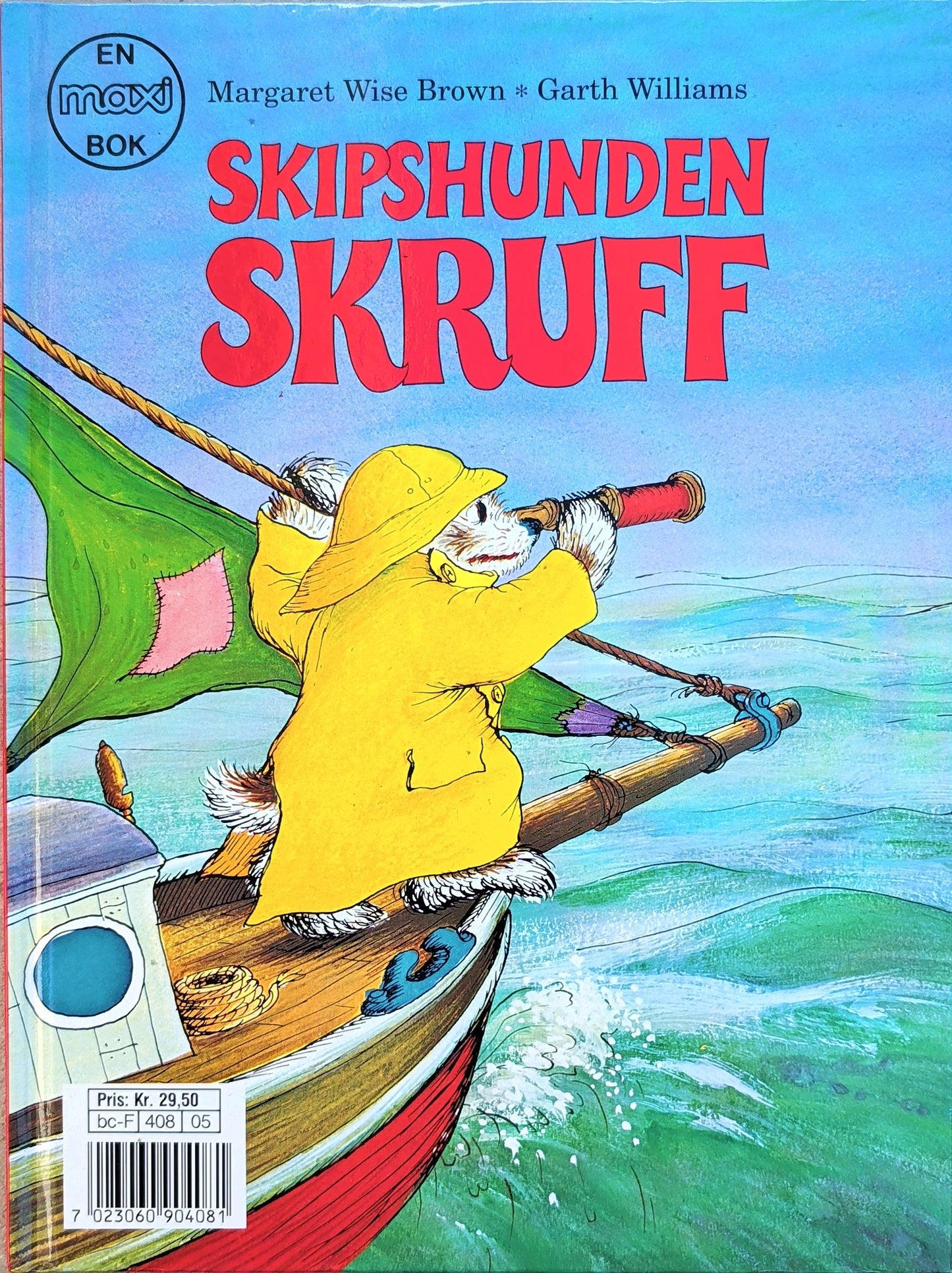 Skipshunden Skruff, brukte bøker av Margaret Wise Brown