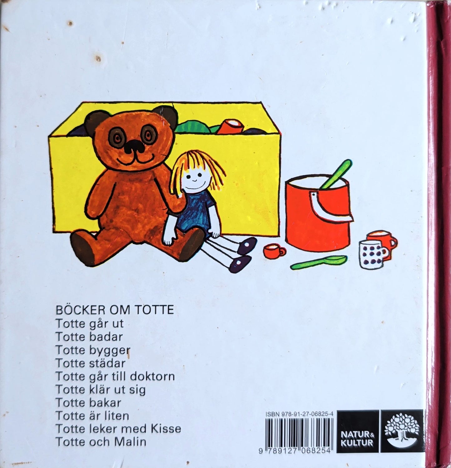 Totte och Malin, brukte bøker på svensk av Gunilla Wolde