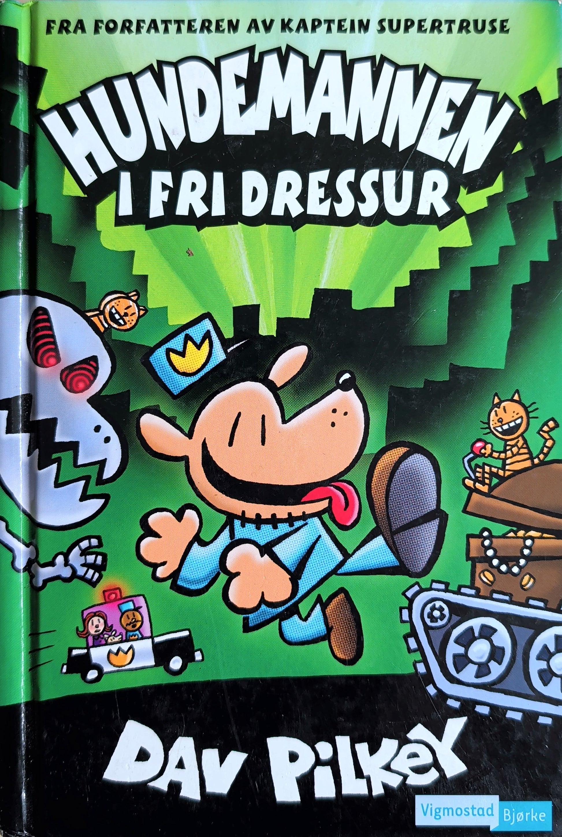 Hundemannen 2 - Hundemannen i fri dressur, brukte bøker av Dav Pilkey