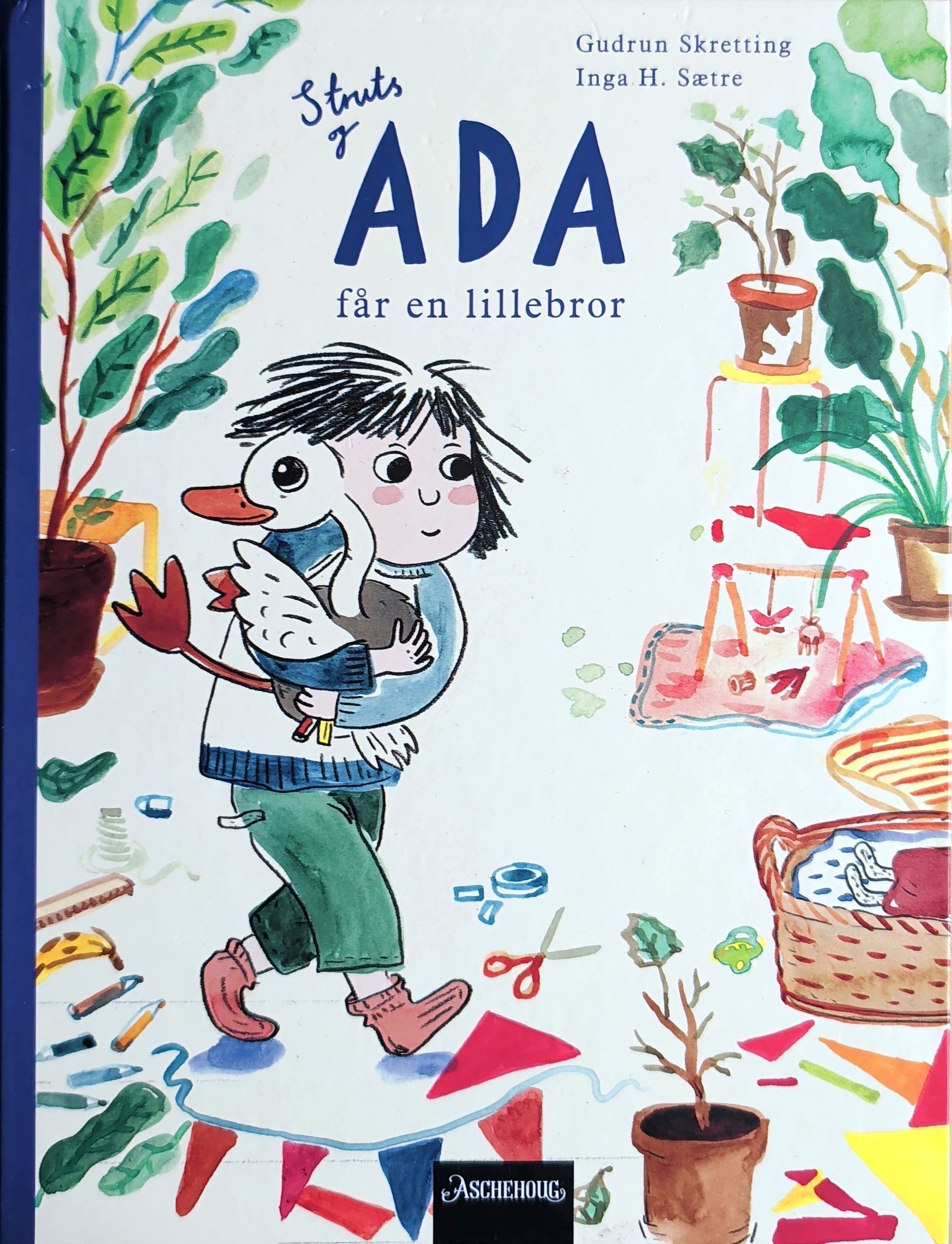 Struts og Ada får en lillebror, Brukte barnebøker av Gudrun Skretting