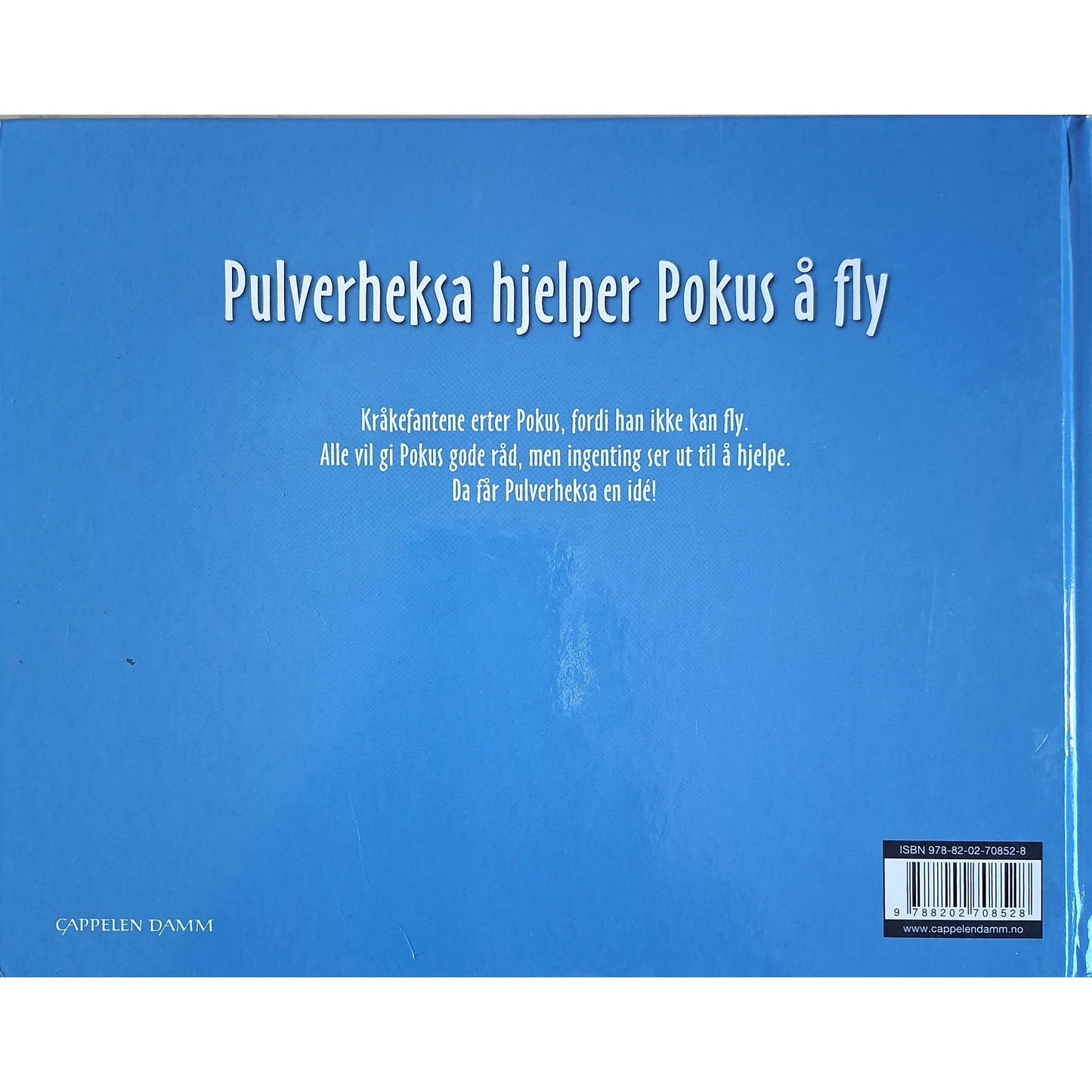 Aamodt, Ingunn: Pulverheksa hjelper Pokus å fly