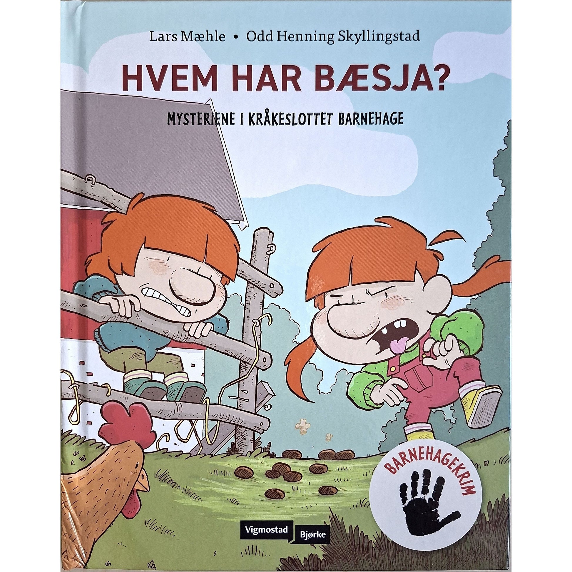 Mysteriene i Kråkeslottet barnehage - Hvem har bæsja??, brukte bøker av Lars Mæhle