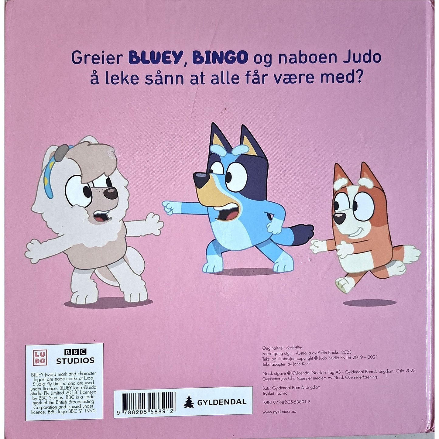 Bluey - Sommerfugler