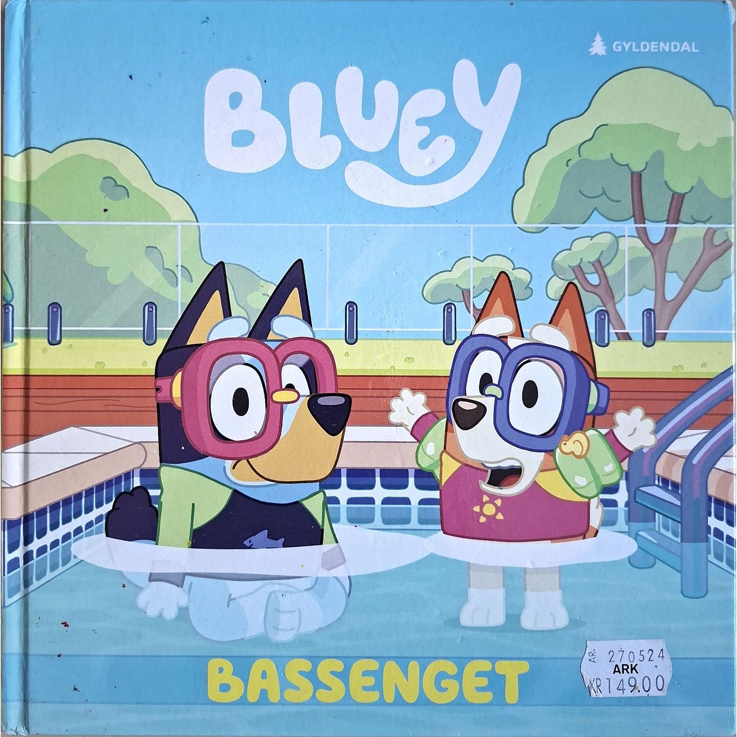 Bluey - Bassenget, brukte bøker