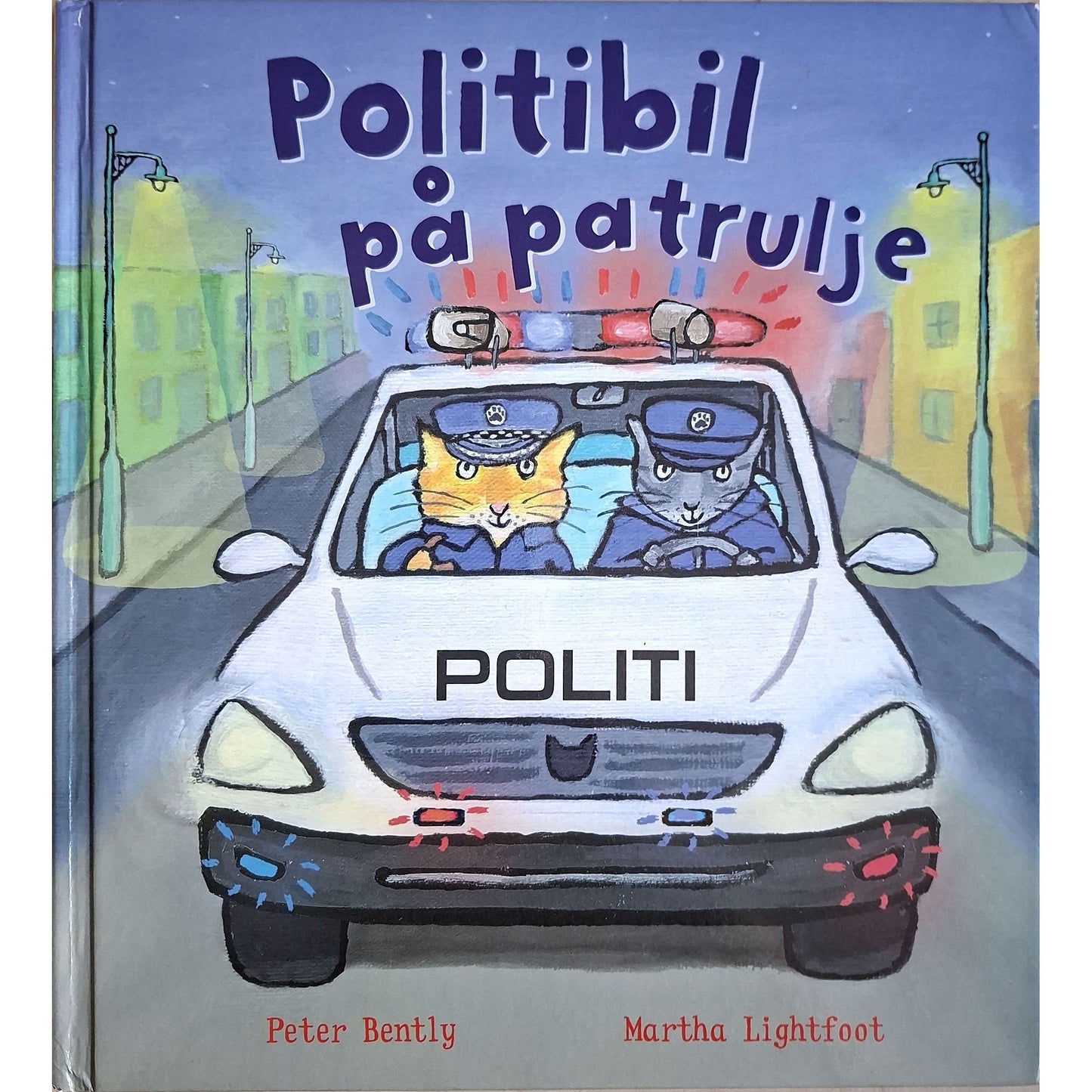 Politibil på patrulje, brukte bøker av Peter Bently